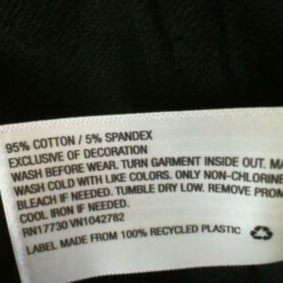 Jeggings Leggings Black With Gold Stripe - Picture 2 of 3